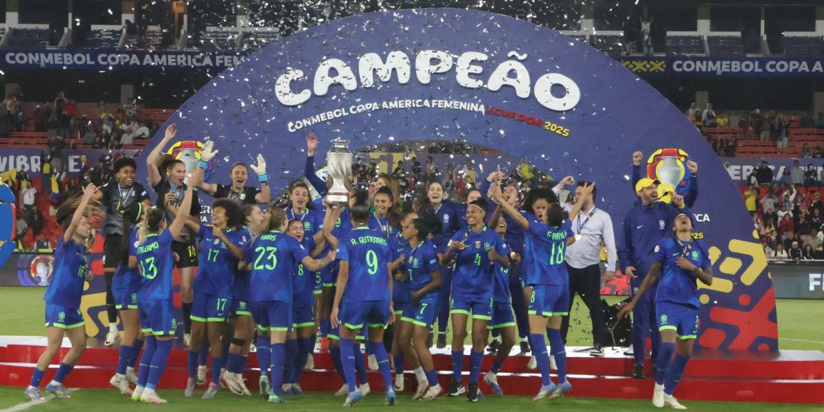 Finalen i 2025 Copa América Femenina ble vunnet av Brasil på Rodrigo Paz stadion i Ecuador. Foto: BILDBYRÅN